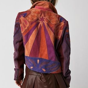 Free People Stars are Psychedelic Jacket NWT Small
